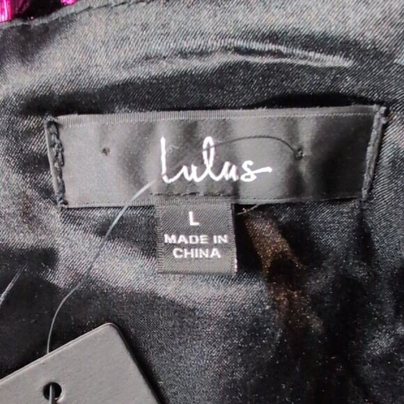 Lulu's NWT Elegant Taste Floral Jacquard Mini Dress - Picture 9 of 12